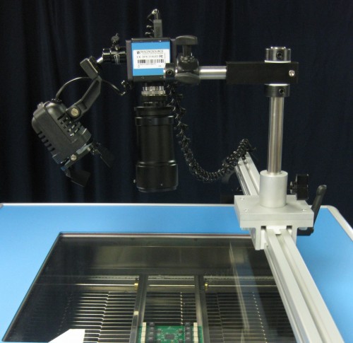 Reflow Soldering with Video Recording and Observation module